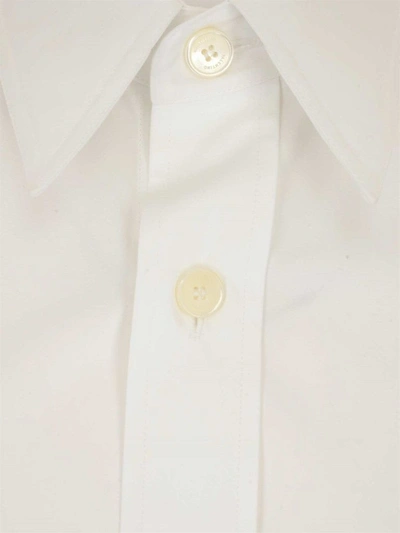Shop Valentino Men's White Other Materials Shirt