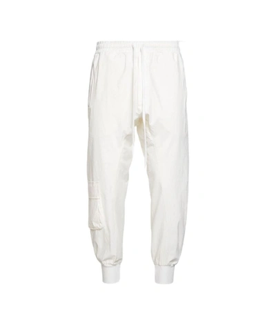 Shop Thom Krom Men's White Other Materials Joggers