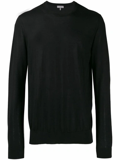 Shop Lanvin Men's Black Cashmere Sweater