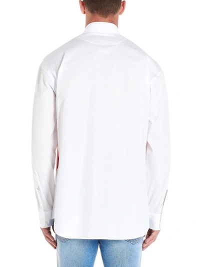 Shop Dsquared2 Men's White Cotton Shirt