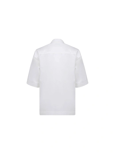 Shop Valentino Men's White Other Materials Shirt