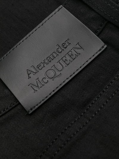 Shop Alexander Mcqueen Men's Black Jeans