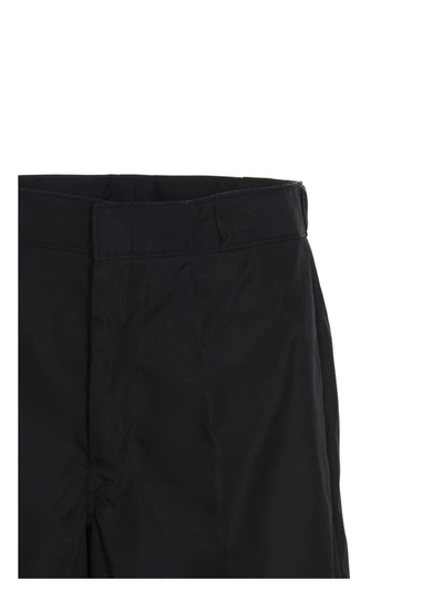 Shop Prada Men's Black Other Materials Shorts