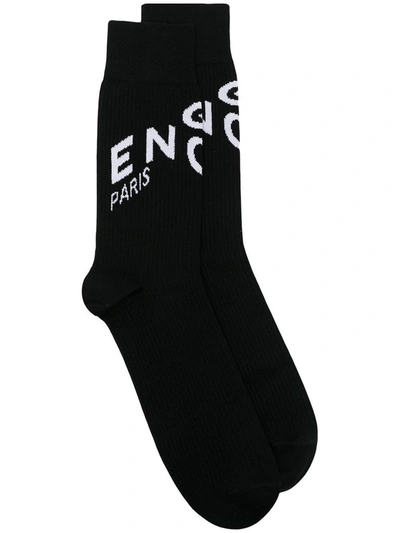 Shop Givenchy Men's Black Cotton Socks