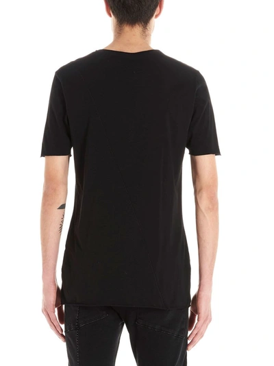 Shop Thom Krom Men's Black Cotton T-shirt