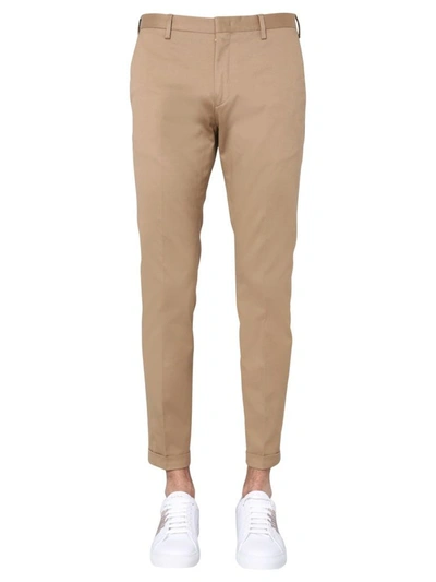 Shop Paul Smith Men's Beige Cotton Pants