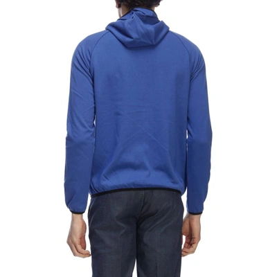 Shop K-way Men's Blue Polyester Sweatshirt