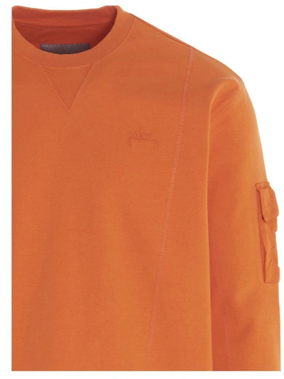 Shop A-cold-wall* Men's Orange Other Materials Sweatshirt