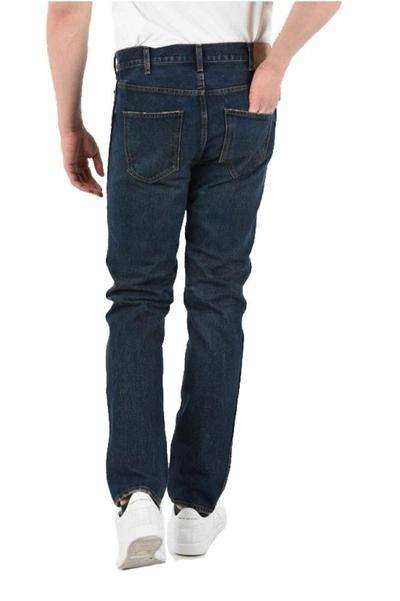 Shop Celine Céline Men's Blue Cotton Jeans