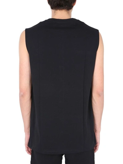 Shop Balmain Black Tank Top