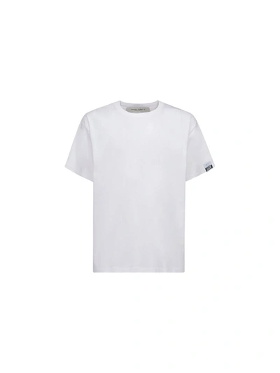 Shop Golden Goose Men's White Cotton T-shirt