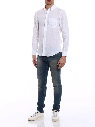 Aspesi Sem Ii Linen In White