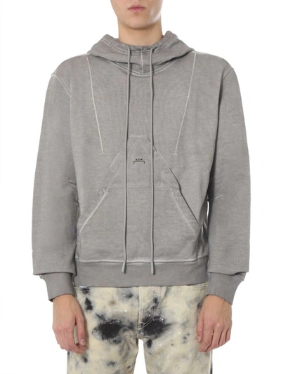Shop A-cold-wall* Men's Grey Cotton Sweatshirt