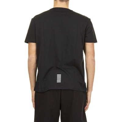 Shop Emporio Armani Men's Black Cotton T-shirt