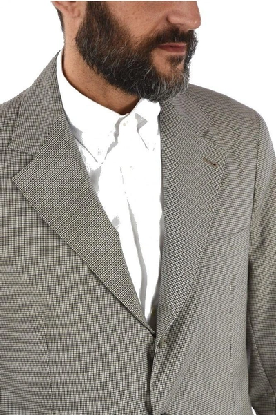 Shop Brunello Cucinelli Men's Grey Wool Suit