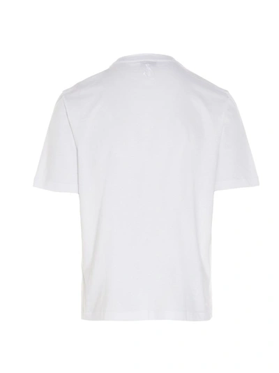 Shop Maison Margiela Men's White Cotton T-shirt