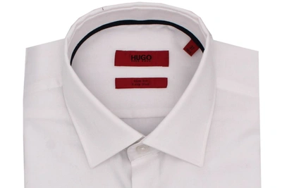 Shop Hugo Boss Men's White Cotton Shirt