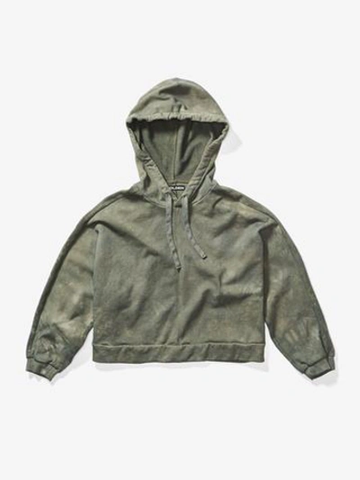 Shop Ss20 Womens French Terry Hoodie Cloudy Olive