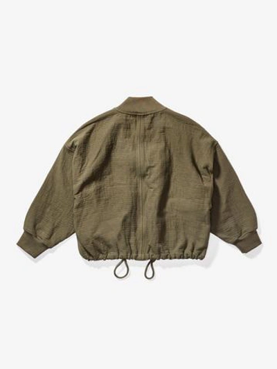 Shop Ss20 Womens Double Weave Bomber Stone Green