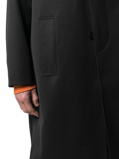 Shop Givenchy Men's Black Wool Coat