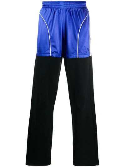 Shop Balenciaga Men's Blue Polyester Pants