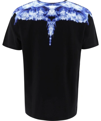 Shop Marcelo Burlon County Of Milan Marcelo Burlon Men's Black Cotton T-shirt