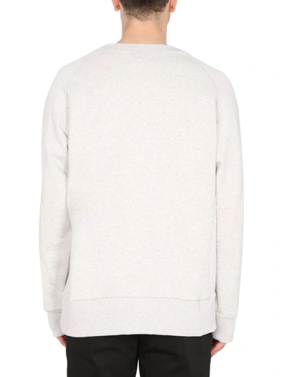 Shop Apc A.p.c. Men's Grey Cotton Sweatshirt