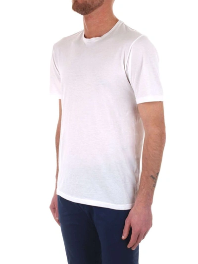 Shop Aspesi Men's White Cotton T-shirt