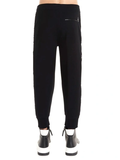 Shop Neil Barrett Men's Black Viscose Joggers