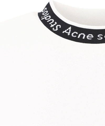 Shop Acne Studios Men's White Other Materials T-shirt