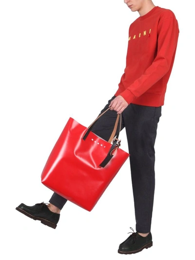 Shop Marni Men's Red Other Materials Sweatshirt