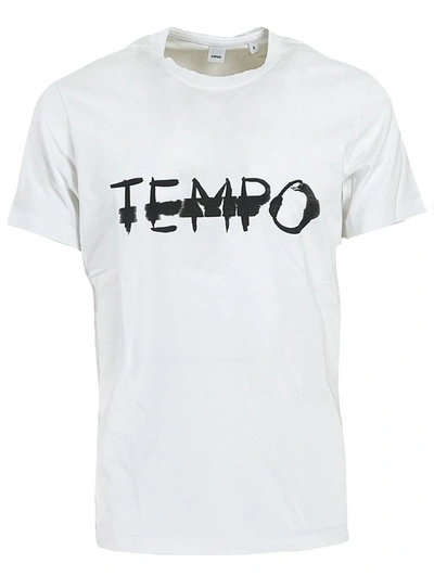 Shop Aspesi Men's White Cotton T-shirt