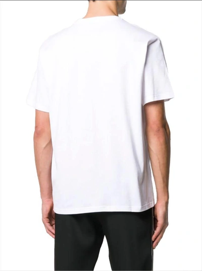 Shop Givenchy Men's White Cotton T-shirt