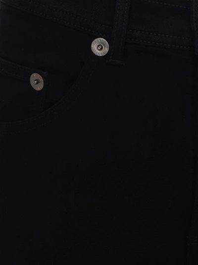 Shop Neil Barrett Men's Black Other Materials Jeans