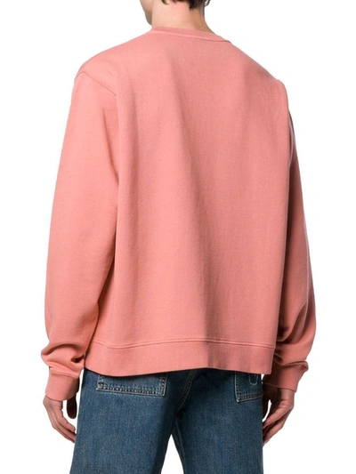 Shop Jw Anderson J.w. Anderson Men's Pink Cotton Sweatshirt
