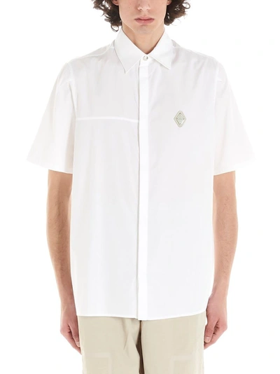 Shop A-cold-wall* Men's White Polyamide Shirt