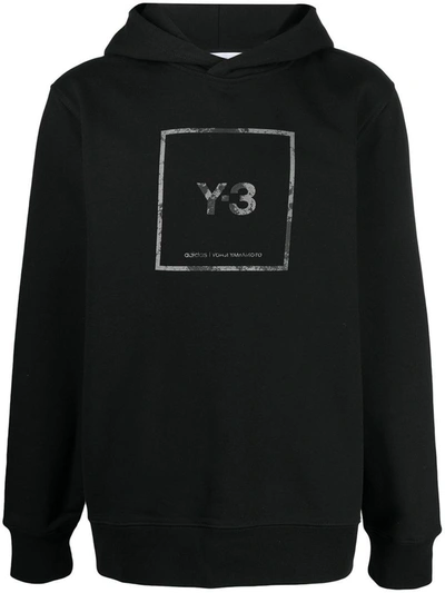 Shop Adidas Y-3 Yohji Yamamoto Men's Black Cotton Sweatshirt