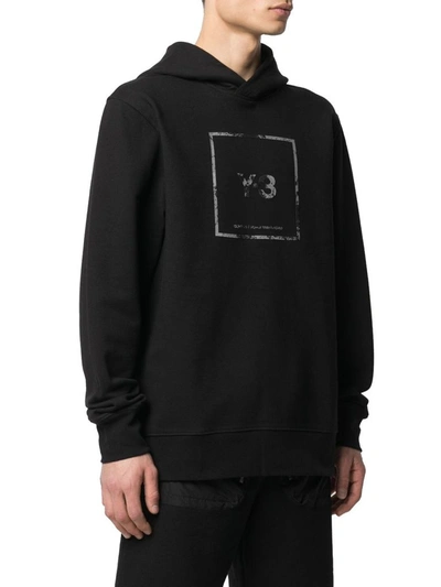 Shop Adidas Y-3 Yohji Yamamoto Men's Black Cotton Sweatshirt