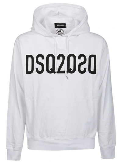 Shop Dsquared2 Men's White Other Materials Sweatshirt