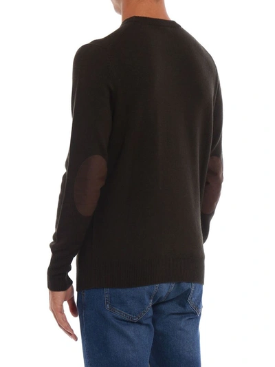 Shop Aspesi Men's Brown Wool Sweater