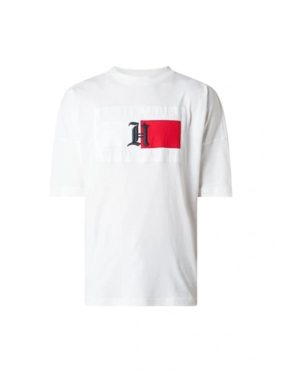 Shop Tommy Hilfiger Men's White Cotton T-shirt