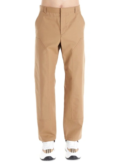 Shop Burberry Brown Pants