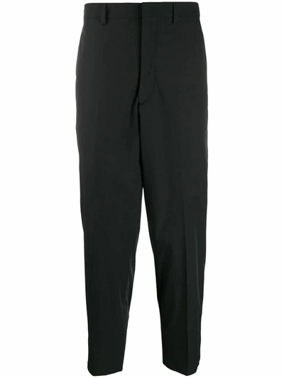 Shop Prada Men's Black Polyester Pants