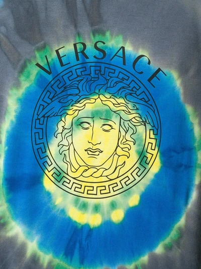 Shop Versace Men's Multicolor Cotton T-shirt