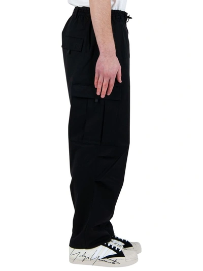 Shop Adidas Y-3 Yohji Yamamoto Men's Black Wool Joggers