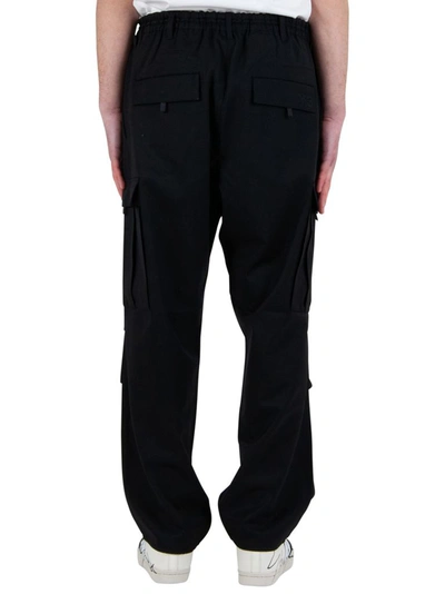 Shop Adidas Y-3 Yohji Yamamoto Men's Black Wool Joggers