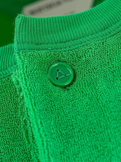 Shop Bottega Veneta Men's Green Other Materials T-shirt