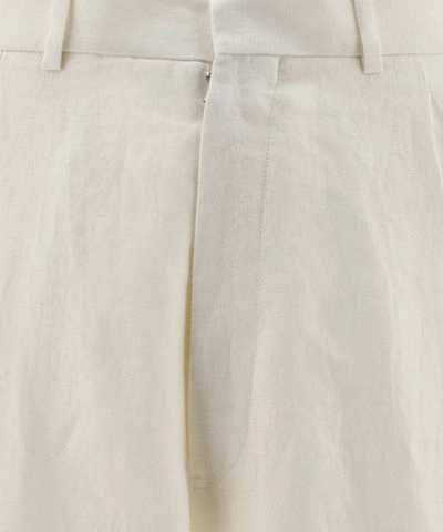 Shop Maison Margiela Men's White Other Materials Pants