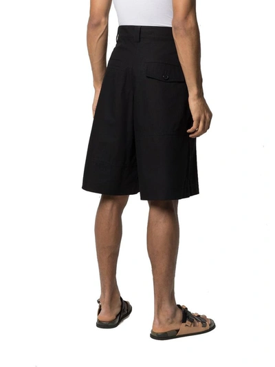 Shop Jacquemus Men's Black Cotton Shorts