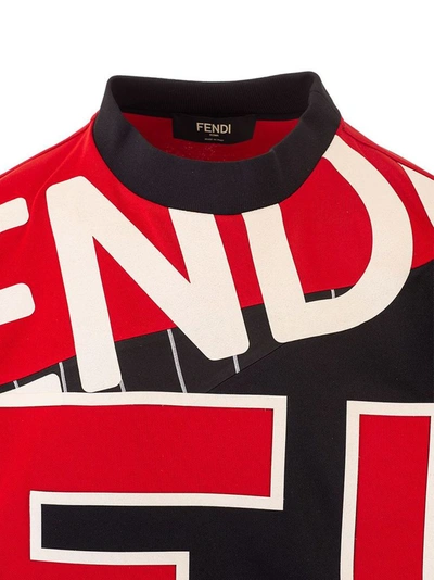 Shop Fendi Red Sweatshirt